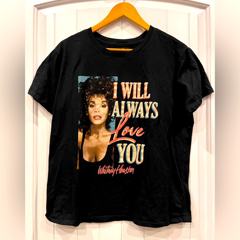Whitney Houston T Shirt size Large